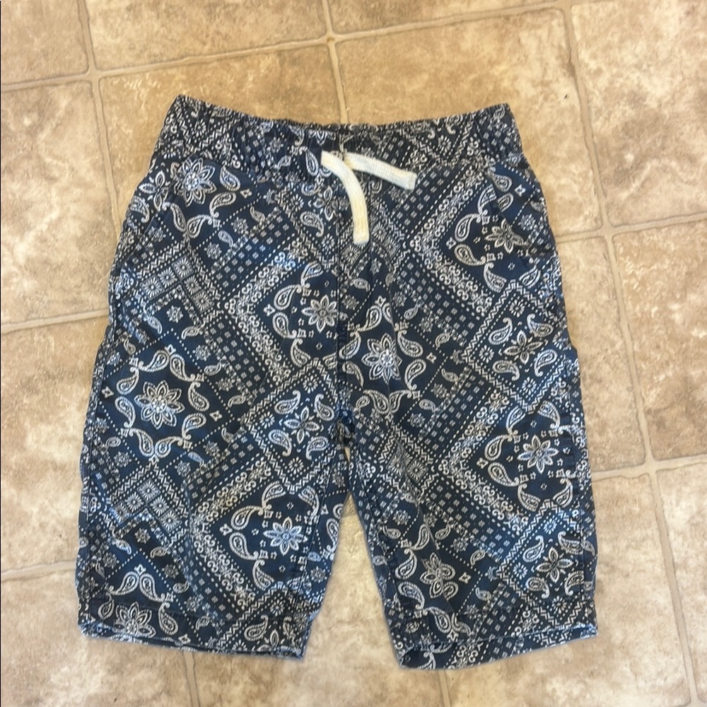 The Children's Place Blue and White print Shorts
